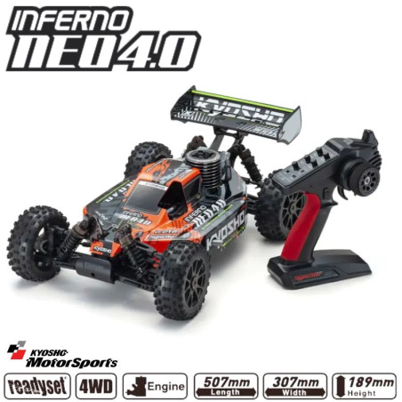 KYOSHO INFERNO NEO 4.0 1:8 RC NITRO READYSET (KE21SP) TYPE1  33029T1B