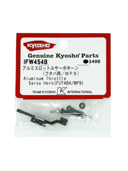 KYOSHO ALUMINIUM GAS SERVO HORN INFERNO MP9-MP10 (FUTABA) IFW454B