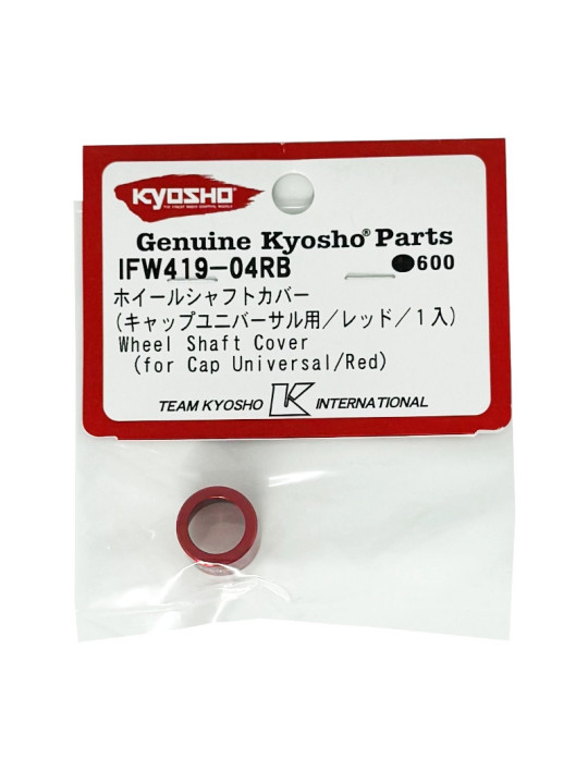 KYOSHO INFERNO MP10-MP11 WHEEL SHAFT COVER FOR CVD (1) IFW419-04RB