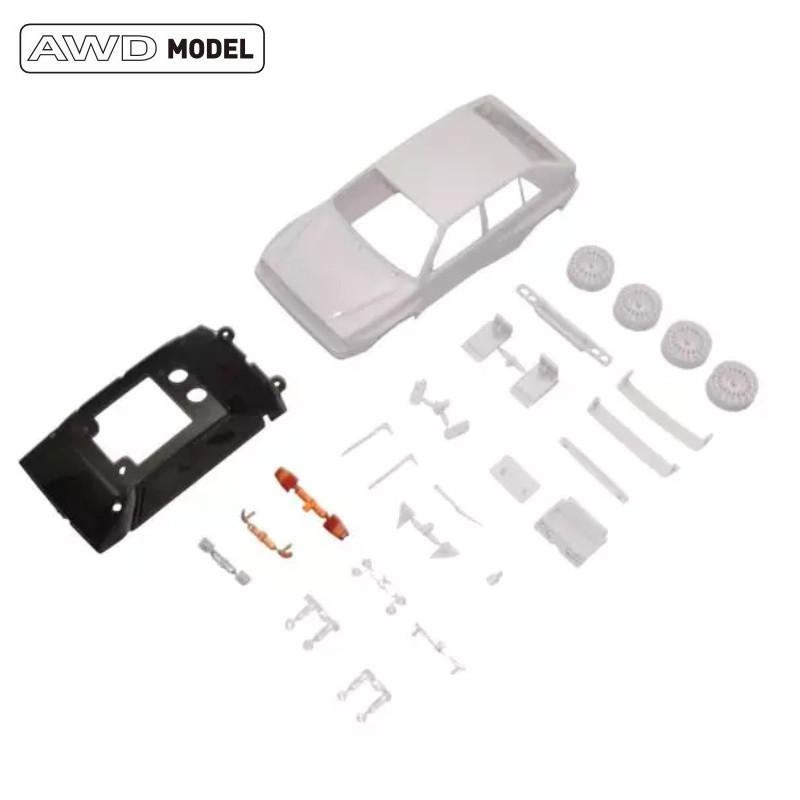 KYOSHO CARROSSERIE MINI-Z LANCIA DELTA 1992 + JANTES 4WD (A PEINDRE) MZN237