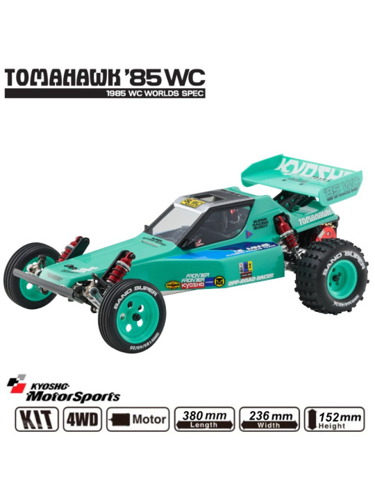 KYOSHO BUGGY TOMAHAWK'85 WC WORLDS SPEC 2WD 1:10 KIT LTD 30646