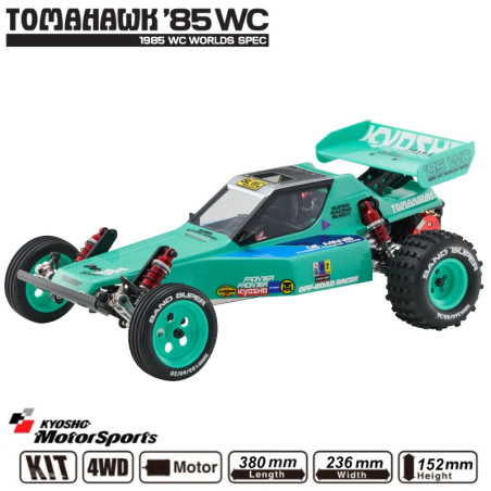 KYOSHO BUGGY TOMAHAWK'85 WC WORLDS SPEC 2WD 1:10 KIT LTD 30646