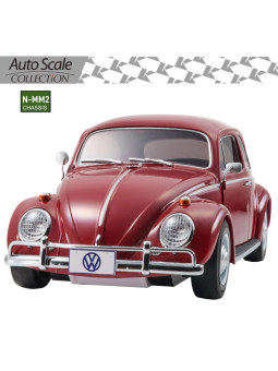 KYOSHO AUTOSCALE MINI-Z VOLKSWAGEN BETTLE 1300 1966 RUBY RED (N-MM2) MZP164RR