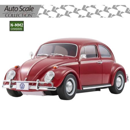 KYOSHO AUTOSCALE MINI-Z VOLKSWAGEN BETTLE 1300 1966 RUBY RED (N-MM2) MZP164RR