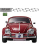 KYOSHO AUTOSCALE MINI-Z VOLKSWAGEN BETTLE 1300 1966 RUBY RED (N-MM2) MZP164RR
