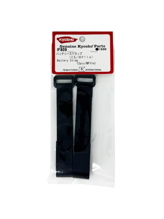 KYOSHO STRAP DE BATTERIES INFERNO MP11E (2) IF809