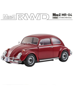 KYOSHO MINI-Z MR04 RWD VOLKSWAGEN BETTLE 1300 1966 RUBY RED (N-MM2/KT531P) 32374RR