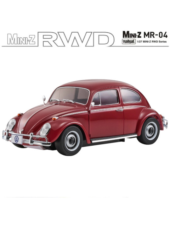 KYOSHO MINI-Z MR04 RWD VOLKSWAGEN BETTLE 1300 1966 RUBY RED (N-MM2/KT531P) 32374RR