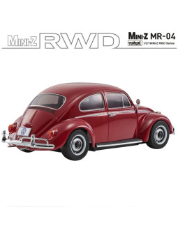 KYOSHO MINI-Z MR04 RWD VOLKSWAGEN BETTLE 1300 1966 RUBY RED (N-MM2/KT531P) 32374RR