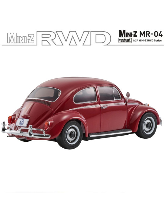 KYOSHO MINI-Z MR04 RWD VOLKSWAGEN BETTLE 1300 1966 RUBY RED (N-MM2/KT531P) 32374RR