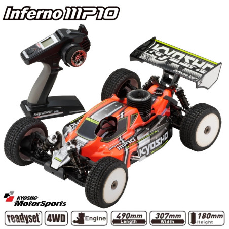 KYOSHO INFERNO MP10 1:8 RC NITRO READYSET T1 2026 33025T1S