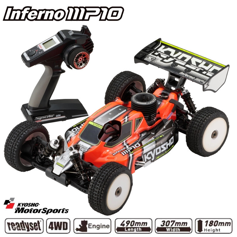 KYOSHO INFERNO MP10 1:8 RC NITRO READYSET T1 2026 33025T1S