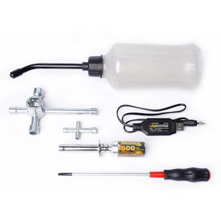 KOSWORK KIT DE DEMARRAGE POUR VOITURE THERMIQUE KOS05006