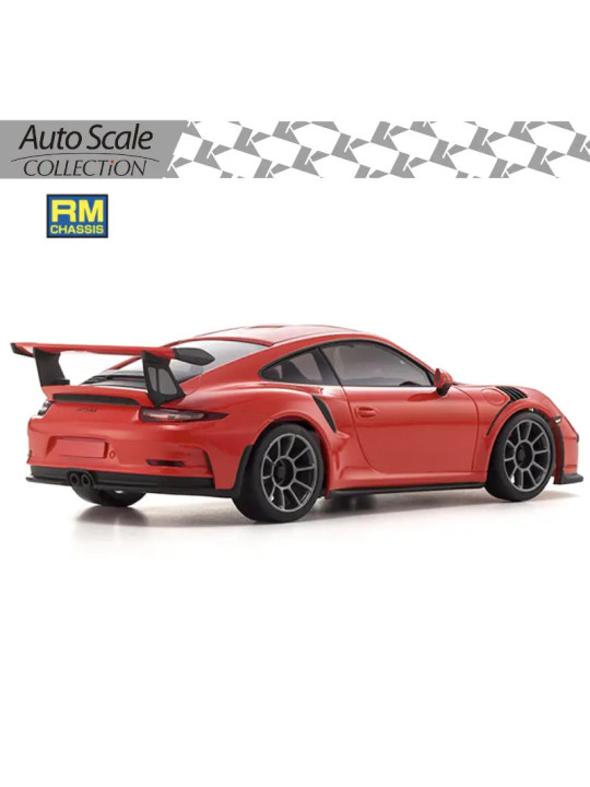 KYOSHO AUTOSCALE MINI-Z PORSCHE 911 GT3 RS ORANGE (N-RM) MZP163OR