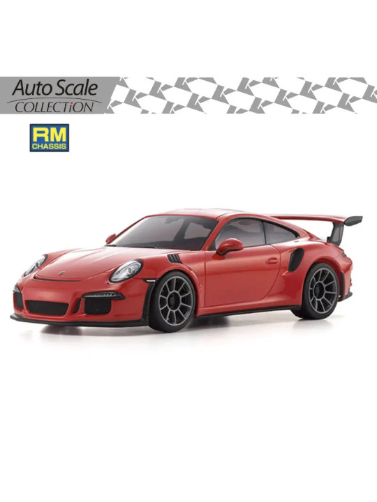 KYOSHO AUTOSCALE MINI-Z PORSCHE 911 GT3 RS ORANGE (N-RM) MZP163OR