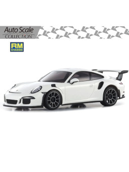 KYOSHO AUTOSCALE MINI-Z PORSCHE 911 GT3 RS WHITE (N-RM) MZP163W