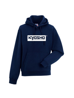 KYOSHO SWEAT A CAPUCHE K24 BLEU MARINE 88243