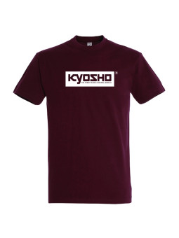 KYOSHO T-SHIRT SPRING 26 BURGUNDY 88266
