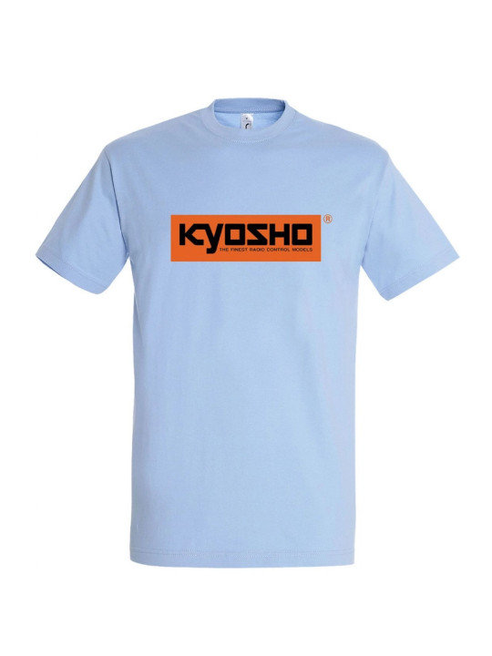 KYOSHO T-SHIRT SPRING 24 BLEU CIEL/ORANGE 88252