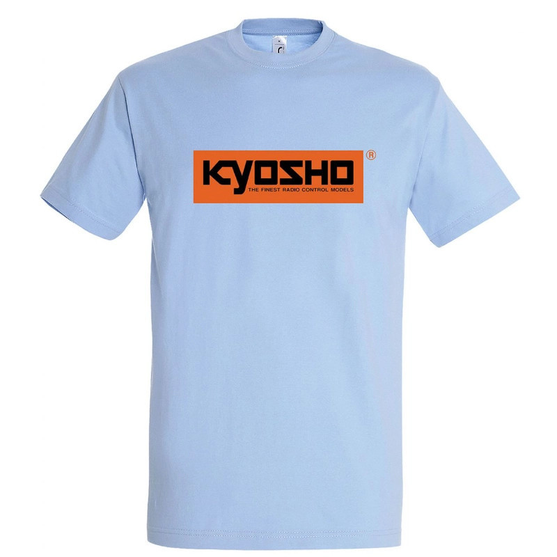KYOSHO T-SHIRT SPRING 24 BLEU CIEL/ORANGE 88252