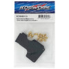 KOSWORK CARBON 1.5MM REAR ARM STIFFENER SET FOR INFERNO MP11 KOS04381-13