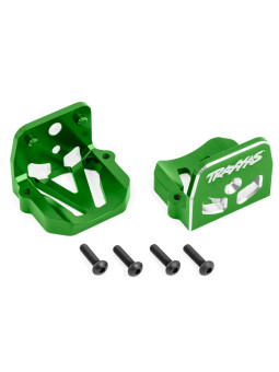 TRAXXAS SUPPORTS MOTEUR AVANT/ARRIERE ANODISES VERTS – X-MAXX/XRT 7760-GRN