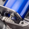 TRAXXAS COUVERCLE DE TRANSMISSION ET SUPPORT MOTEUR ALU GRIS 10769R