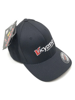 KYOSHO FLEXFIT CAP L/XL BLACK 88001BK