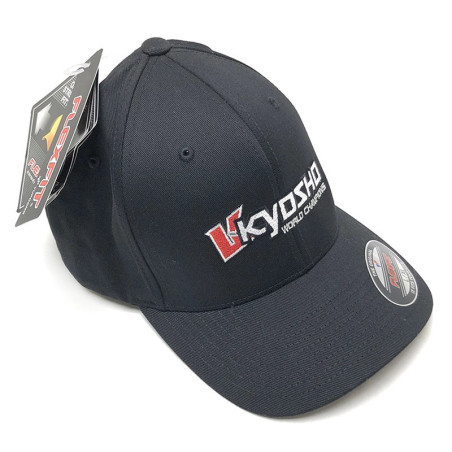KYOSHO CASQUETTE FLEXFIT L/XL - NOIRE 88001BK