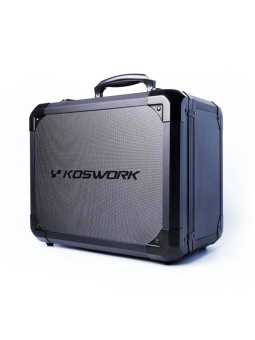KOSWORK VALISE ALU V2 POUR RADIO SANWA MT44-MT5 (KOSWORK MINI BLACK CASE) KOS32302-MT44