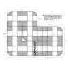 KYOSHO MINI-Z CARPET TRACK 50 EXPANSION SET (44PCS - 50X50) 87212