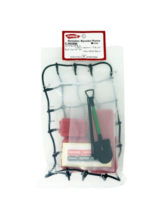 KYOSHO FILET ET ACCESSOIRES DE GALERIE POUR KC10 SERIES - NOIR CLW008BK