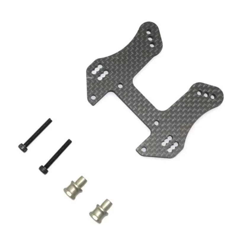 KYOSHO SUPPORT AMORTISSEUR AVANT INFERNO MP11 - CARBONE IFW714