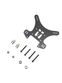 KYOSHO SUPPORT AMORTISSEUR ARRIÈRE INFERNO MP11 - CARBONE IFW715