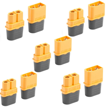 KAVAN XT60 PRO CONNECTOR 5PAIRS KAV36.141/5