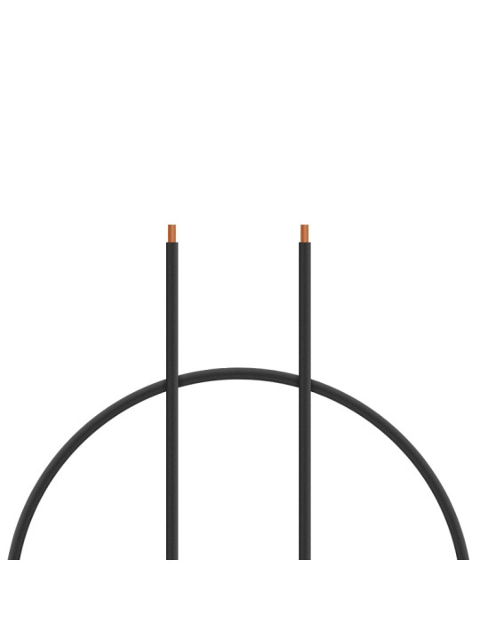 KAVAN SILICONE CABLE 2.5mm2 1M BLACK KAV36.3038B
