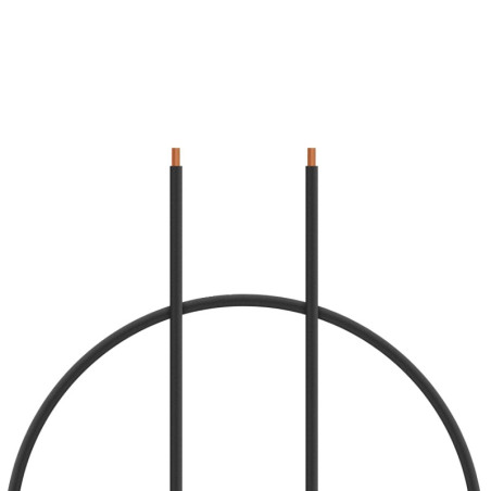 KAVAN SILICONE CABLE 2.5mm2 1M BLACK KAV36.3038B