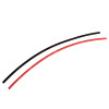 KAVAN GAINE THERMORETRACTABLE 3,0MM (25CM) NOIRE & ROUGE KAV36.503