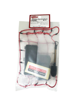 KYOSHO KC10 SERIES ROOF RACK NET AND ACCESSORIES - RED CLW008RD