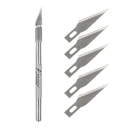 EXCEL CUTTER K1 AVEC BOUCHON DE SECURITE ET 5 LAMES 20011 5NA15001