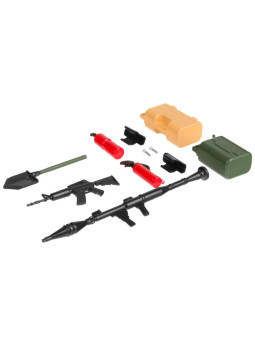 KAVAN SET B ACCESSOIRES MAQUETTE PLASTIQUE 1/10 POUR CRAWLER RC KAV52.1.160