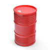 KAVAN 1/10 BIG OIL TANK RED FOR RC CRAWLER KAV52.1.110
