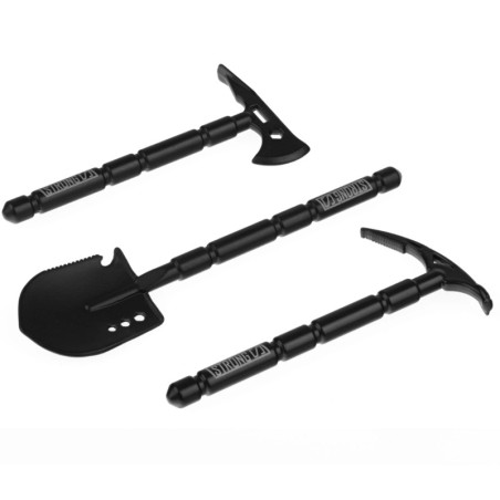 KAVAN SET PELLE ET PIOCHE POUR CRAWLER RC 1/10 (3 PCS) KAV52.1.219