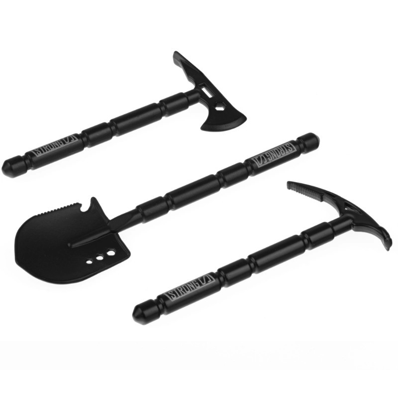KAVAN 1/10 RC CRAWLER SHOWEL AND PICKAXE 3PCS SET KAV52.1.219
