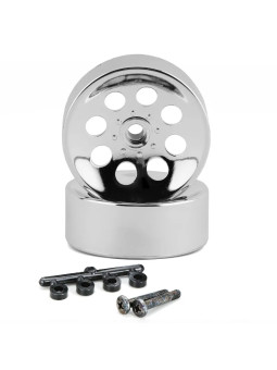 KYOSHO WHEEL SILVER PLATINGE (2) KYOSHO BLIZZARD BL9MS