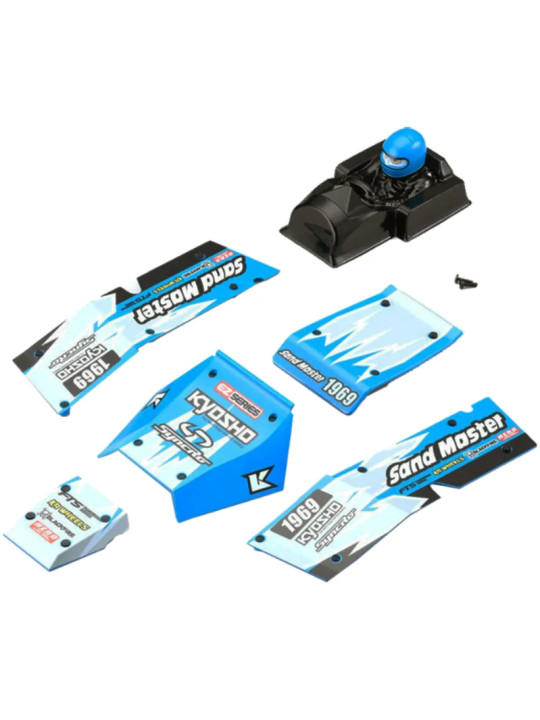 KYOSHO PIÈCES DE CARROSSERIE EZ SERIES SANDMASTER 1:10 EP – BLEU EZ005BL