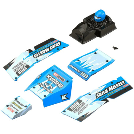 KYOSHO PIÈCES DE CARROSSERIE EZ SERIES SANDMASTER 1:10 EP – BLEU EZ005BL