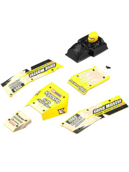 KYOSHO BODY PARTS SET SANDMASTER 1:10 EP - YELLOW EZ005Y
