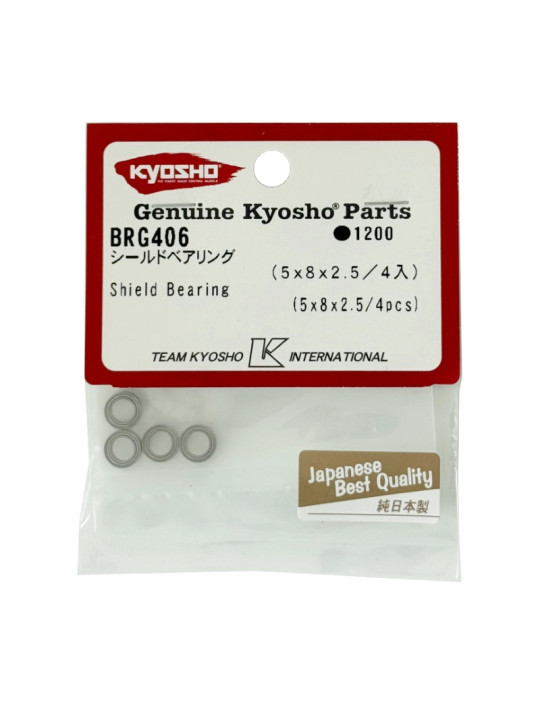 KYOSHO ROULEMENTS 5X8X2.5MM (4) (BRG002) BRG406