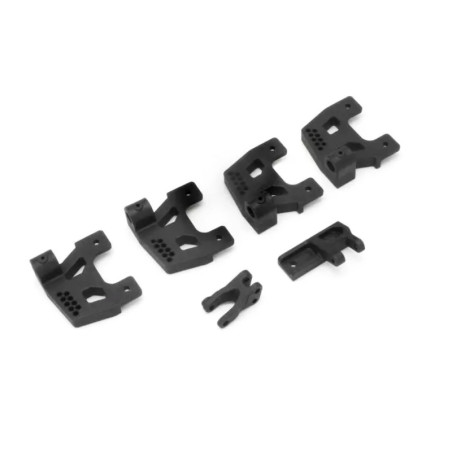 KYOSHO KC10 SERIES SHOCK STAY & PANHARD ROD MOUNT SET CL005